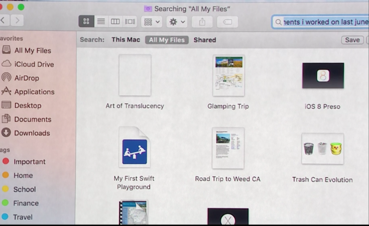 Apple mail finder search